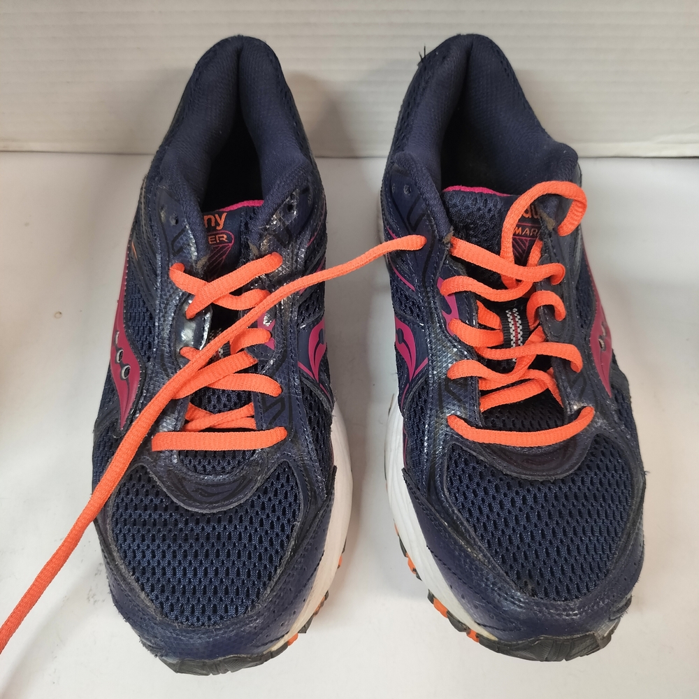 Saucony Kids' Navy and Pink Sneakers